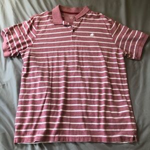 Banana republic men’s striped polo shirt size XL